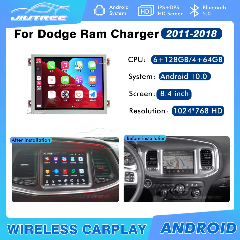 PX6 Android 10.0 Car Radio For Dodge Ram Charger 2011-2018 Car Multimedia Player GPS Navigation Stereo Receiver Head Unit
PX6 Android 10.0 Car Radio For Dodge Ram Charger 2011-2018 Car Multimedia Player GPS Navigation Stereo Receiver Head Unit