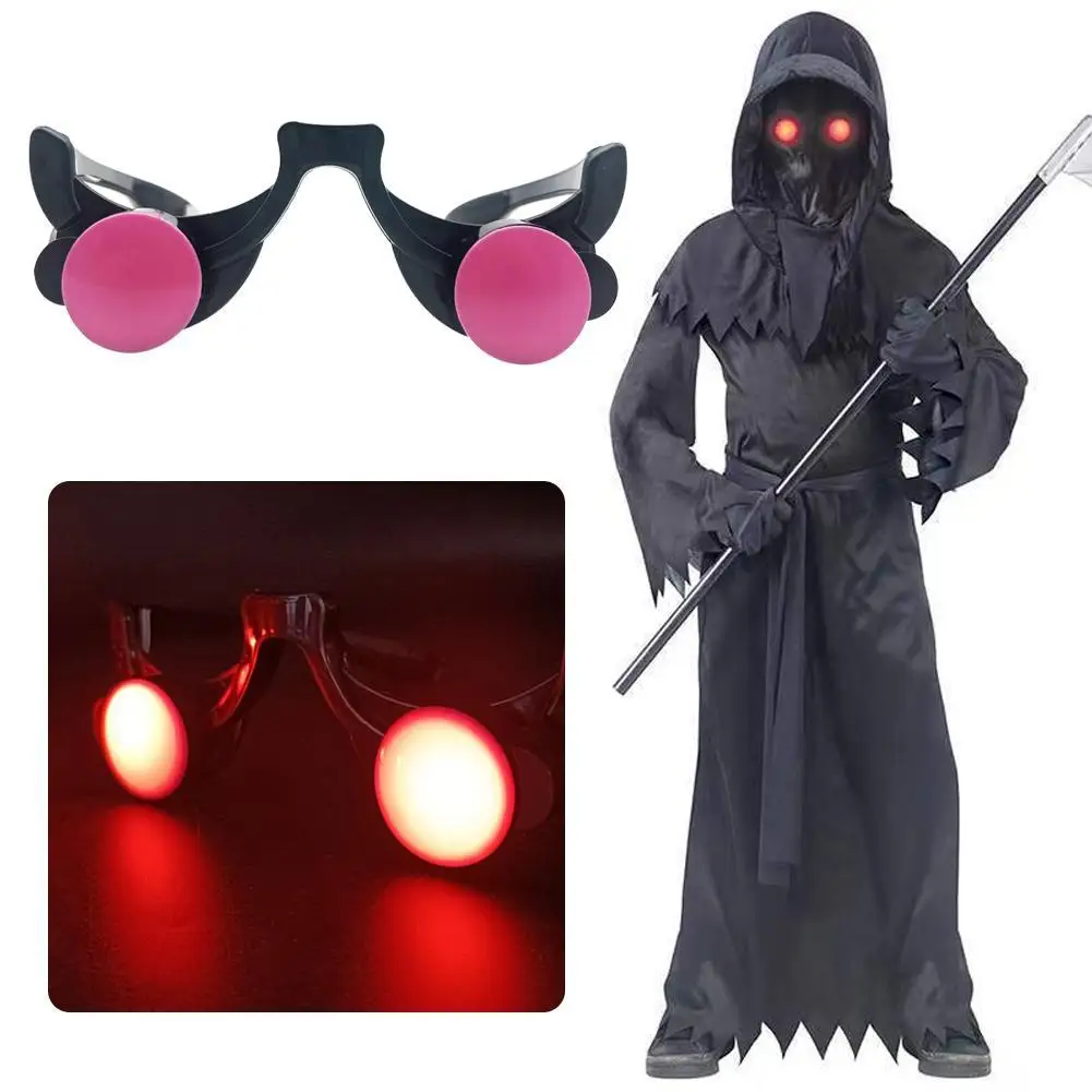 2023 New Clown LED Glasses With Lights Luminous Red Eyes Halloween Cosplay Masquerade Party Decoration Makeup Ball Props
2023 New Clown LED Glasses With Lights Luminous Red Eyes Halloween Cosplay Masquerade Party Decoration Makeup Ball Props