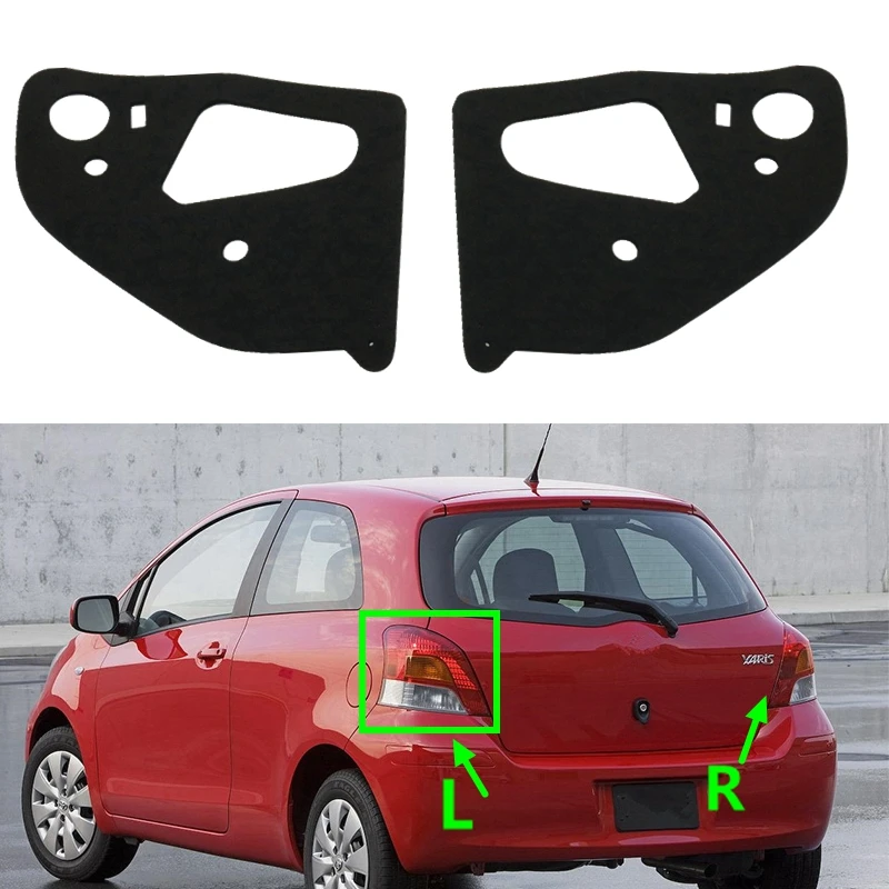 Car Rear Bumper Headlight Tail Light Lamp Sealing Seal Gasket For Toyota Yaris 2008 2009 2010 2011 2012 
Car Rear Bumper Headlight Tail Light Lamp Sealing Seal Gasket For Toyota Yaris 2008 2009 2010 2011 2012