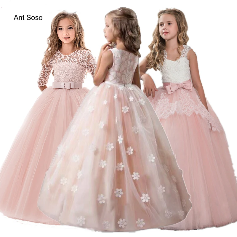 6-14Year White Flower Girl Wedding Evening Dress Children Princess Party Pageant Long Gown Kids Dresses For Girls Formal Clothes
6-14Year White Flower Girl Wedding Evening Dress Children Princess Party Pageant Long Gown Kids Dresses For Girls Formal Clothes