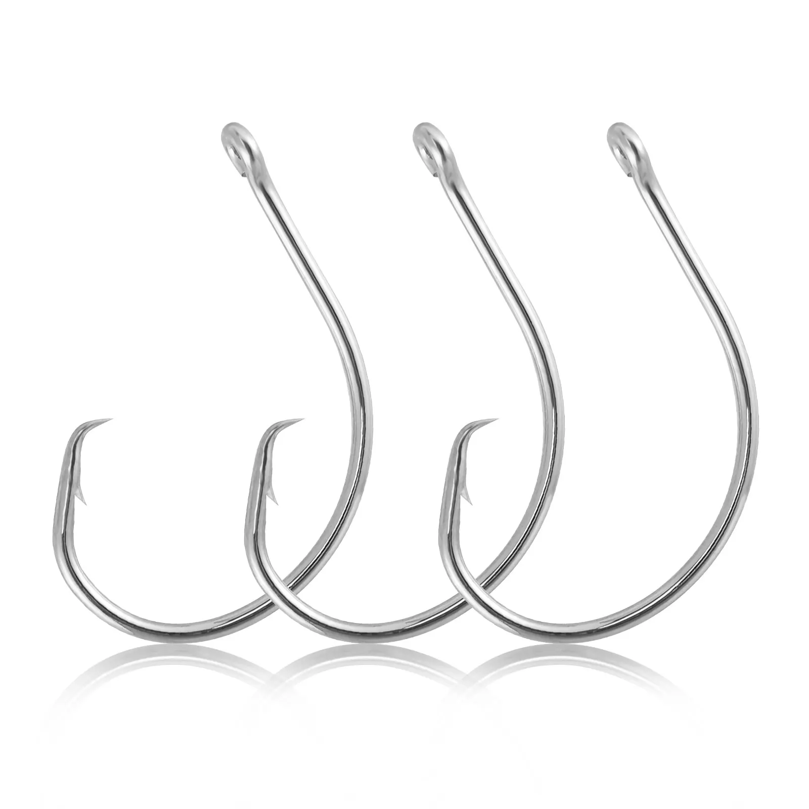 30pcs Fishing Octopus Hook Surf Fishing Live Bait Fishing Circle Hook Freshwater High Carbon Steel Bass Catfish Crappie Tuna
30pcs Fishing Octopus Hook Surf Fishing Live Bait Fishing Circle Hook Freshwater High Carbon Steel Bass Catfish Crappie Tuna