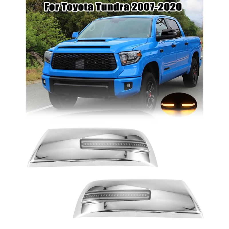LED Rear View Mirror Cover LED Turn Signal For Toyota 2007-2020 Dynamic Flowing Lights Mirror Covers Frame
LED Rear View Mirror Cover LED Turn Signal For Toyota 2007-2020 Dynamic Flowing Lights Mirror Covers Frame