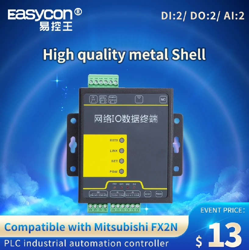 TX2N-4MR-2AD With Analog PLC Controller Work With Servo Motor industrial automation plc контроллер Compatible with FX2N
TX2N-4MR-2AD With Analog PLC Controller Work With Servo Motor industrial automation plc контроллер Compatible with FX2N