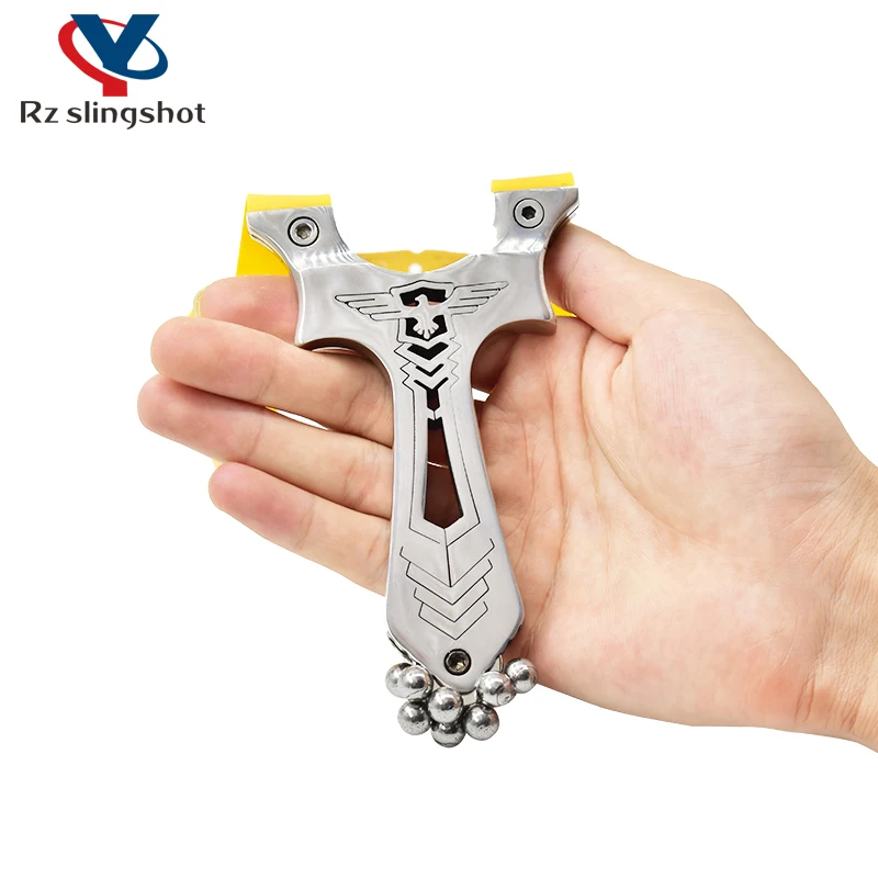 All Metal Machine Tool Grinding Stainless Steel Slingshot Hollow Carving Strong and Durable Portable Basic Sling Hunting Tool
All Metal Machine Tool Grinding Stainless Steel Slingshot Hollow Carving Strong and Durable Portable Basic Sling Hunting Tool