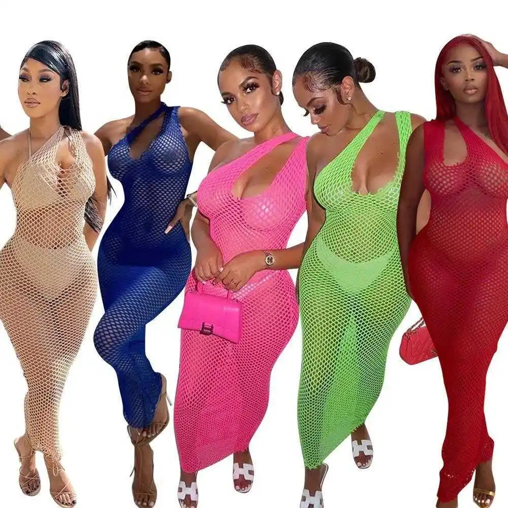 Summer Product Dresses Womens Clothes Fashion Sexy Mesh Hollow Dress Female
Summer Product Dresses Womens Clothes Fashion Sexy Mesh Hollow Dress Female