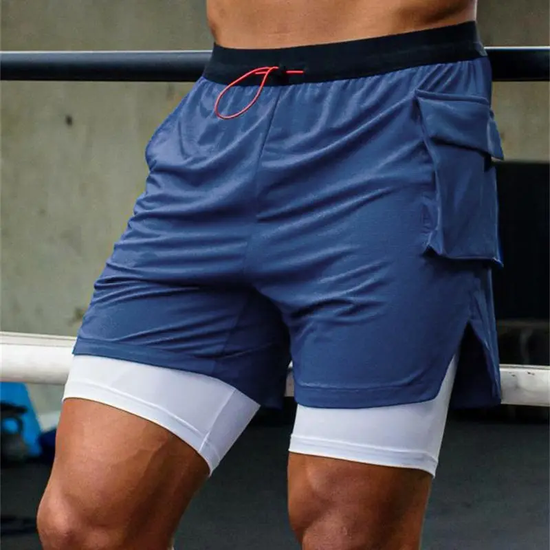 Summer Multi Pocket Zipper Summer Double Layer 2-in-1 Men's Shorts Jogger Outdoor Exercise Fashion Sports Pants
Summer Multi Pocket Zipper Summer Double Layer 2-in-1 Men's Shorts Jogger Outdoor Exercise Fashion Sports Pants