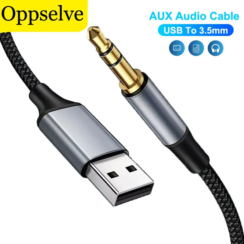 USB To 3.5mm Audio Cable For Microphone Speaker USB A to 3.5 Male Jack Adapter For Headphone Sound Card Auxiliary Adapters Cable
USB To 3.5mm Audio Cable For Microphone Speaker USB A to 3.5 Male Jack Adapter For Headphone Sound Card Auxiliary Adapters Cable