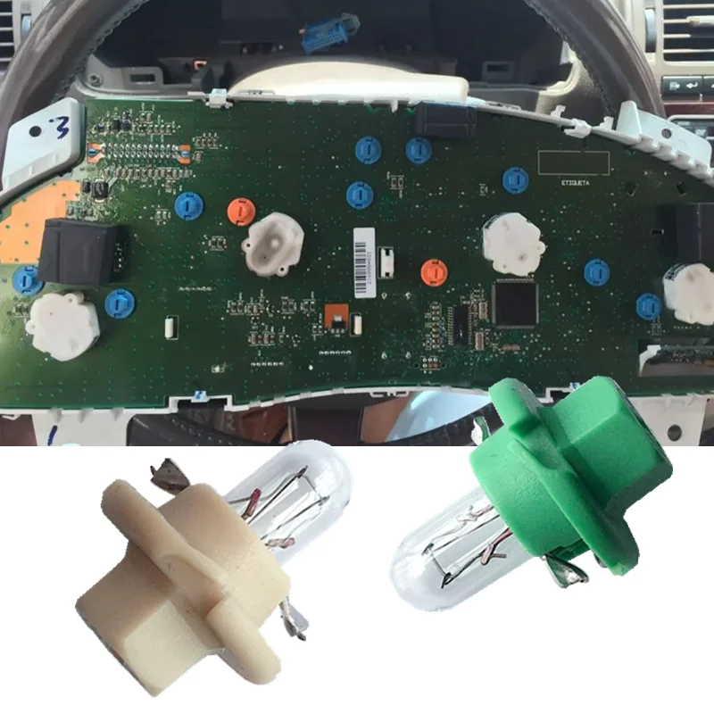 10 шт., лампа для салона автомобиля, аксессуары для салона приборной панели, лампа накаливания вольфрама, сигнальная лампа B8.4D T5 12 В 1,5 Вт 2 Вт
10 шт., лампа для салона автомобиля, аксессуары для салона приборной панели, лампа накаливания вольфрама, сигнальная лампа B8.4D T5 12 В 1,5 Вт 2 Вт