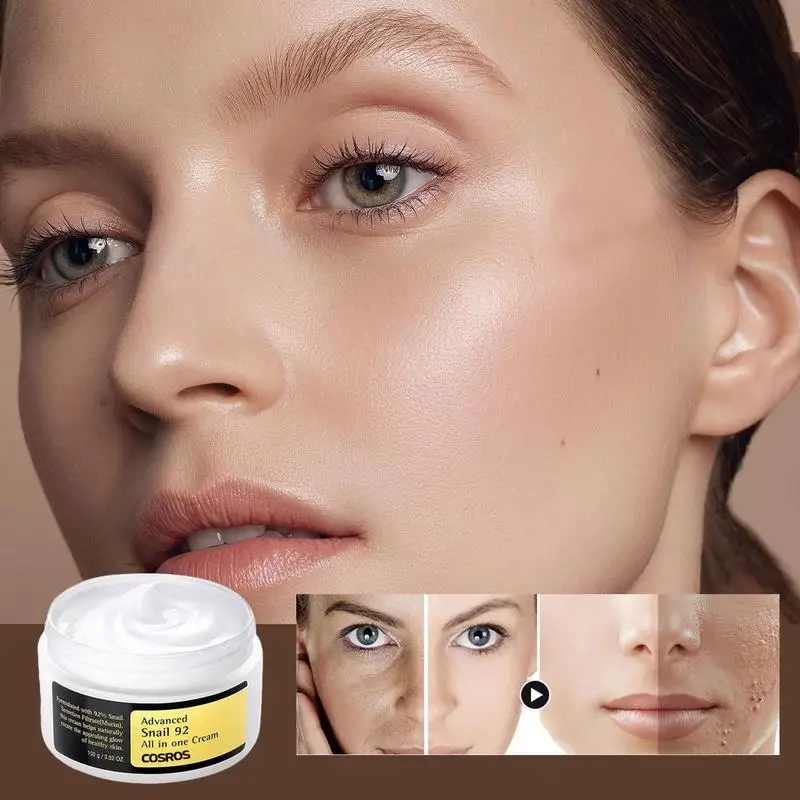 Snail Face Cream Whitening Lifting Nourishing Lotion Remove Wrinkles & Dark Spot Cream Skin Care Products Suitable For Men Women
Snail Face Cream Whitening Lifting Nourishing Lotion Remove Wrinkles & Dark Spot Cream Skin Care Products Suitable For Men Women