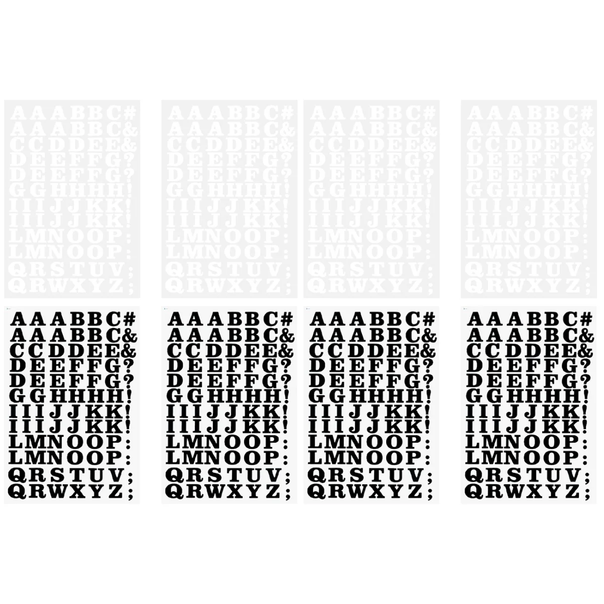 2 Sets Vinyl on Letters Heat Transfer Letters Alphabets Sticker Heat Transfer T-shirt Sticker
2 Sets Vinyl on Letters Heat Transfer Letters Alphabets Sticker Heat Transfer T-shirt Sticker