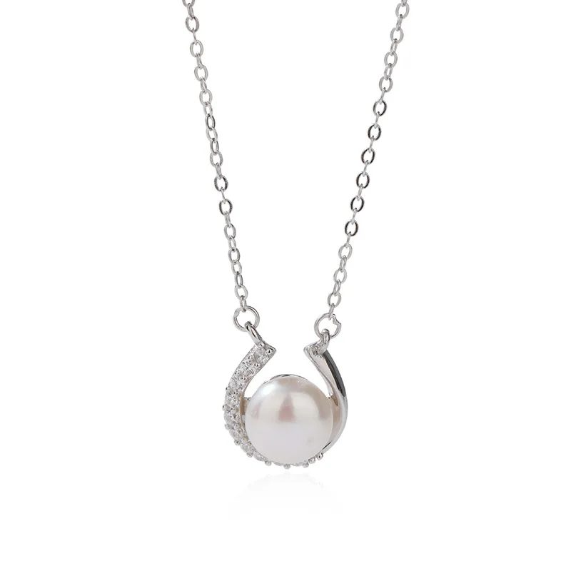 S925 Sterling Silver Freshwater Pearl Necklace for Women's Jewelry Advanced Design Neckchain CHE606
S925 Sterling Silver Freshwater Pearl Necklace for Women's Jewelry Advanced Design Neckchain CHE606