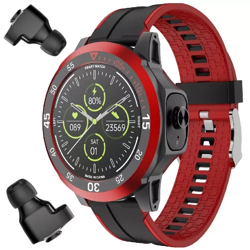 Smart Watch Bluetooth Headset Earphone TWS Two in One HIFI Stereo Wireless Sports Tracke Music Play N16 Smartwatch
Smart Watch Bluetooth Headset Earphone TWS Two in One HIFI Stereo Wireless Sports Tracke Music Play N16 Smartwatch