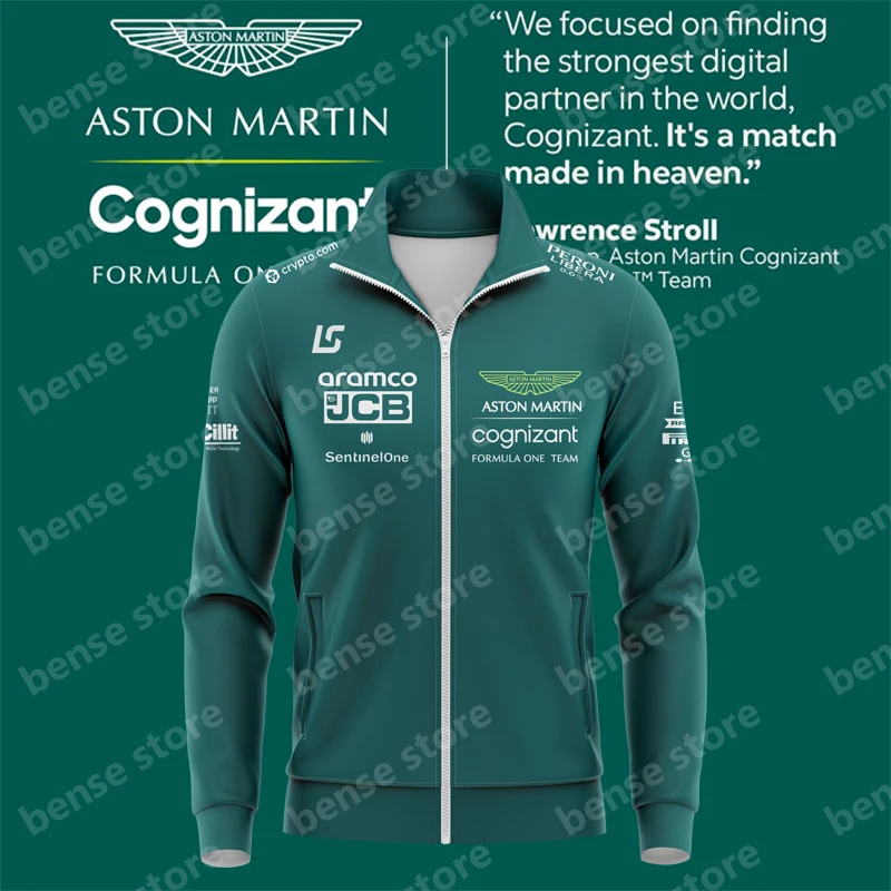 -Aston Martin F1 men's and women's jackets, sweaters, loose jackets, racing suits, motorcycle fan Jack clothing, 2023
-Aston Martin F1 men's and women's jackets, sweaters, loose jackets, racing suits, motorcycle fan Jack clothing, 2023