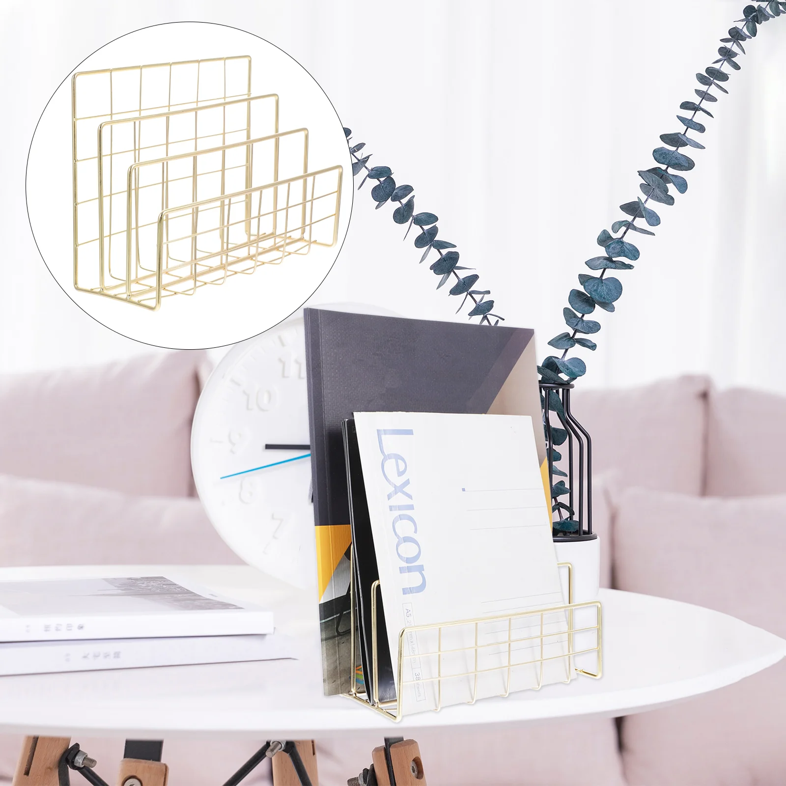 File Rack Organizer Sorter Magazine Holder Desktop Storage Desk Book Folder Document Vertical Alloy Metal Paper Stopper Shaped L
File Rack Organizer Sorter Magazine Holder Desktop Storage Desk Book Folder Document Vertical Alloy Metal Paper Stopper Shaped L