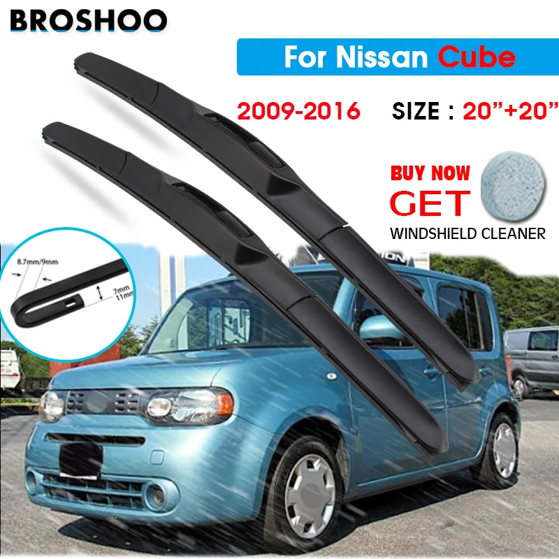Щетка стеклоочистителя для Nissan Cube 20 "+ 20" 2009-2013 2014 2015 2016 стеклоочистители для лобового стекла лезвия для мытья окон подходят для U Hook Arms
Щетка стеклоочистителя для Nissan Cube 20 "+ 20" 2009-2013 2014 2015 2016 стеклоочистители для лобового стекла лезвия для мытья окон подходят для U Hook Arms