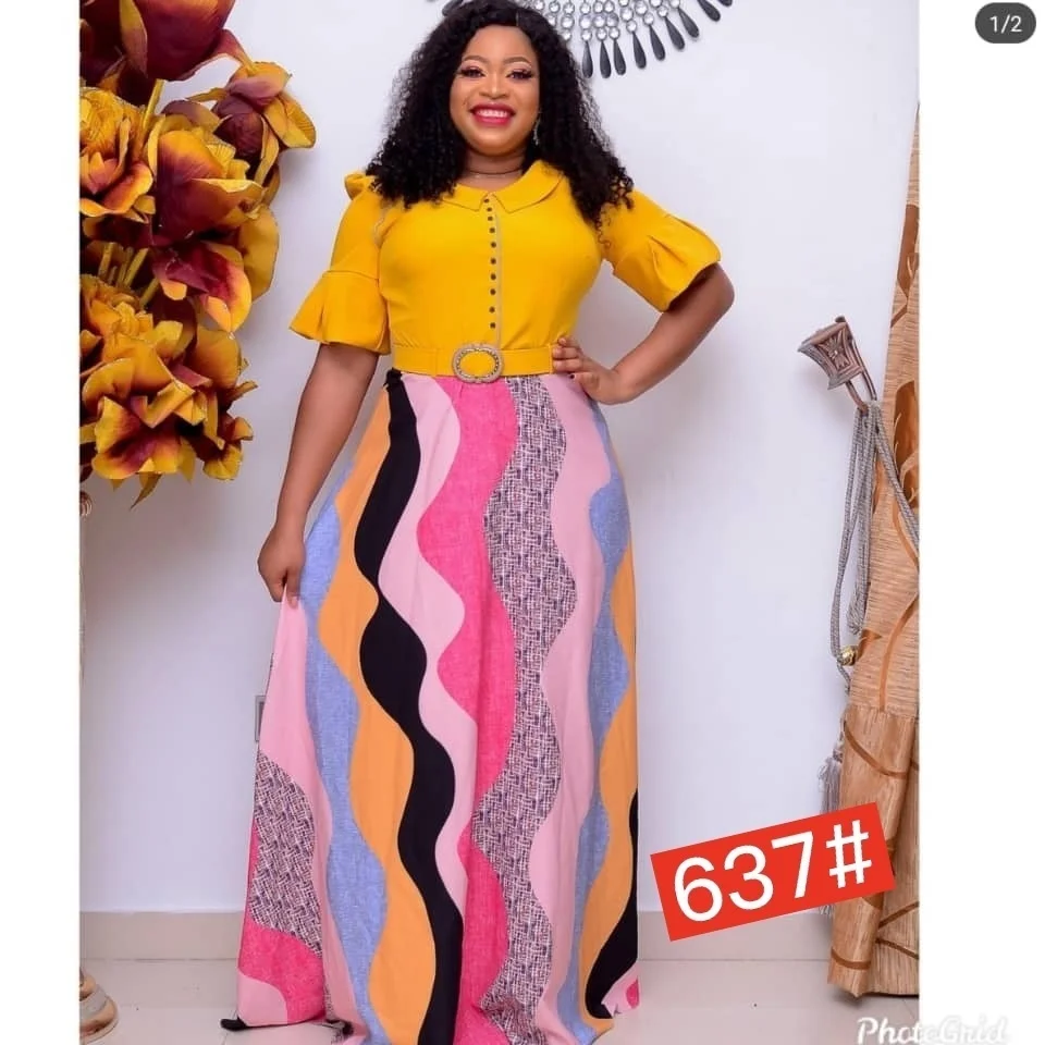 Women's Dress New Oversize Printed Round Neck Swing Long Dress Spring Summer Loose Splicing Fashion Casual Female Clothing
Women's Dress New Oversize Printed Round Neck Swing Long Dress Spring Summer Loose Splicing Fashion Casual Female Clothing