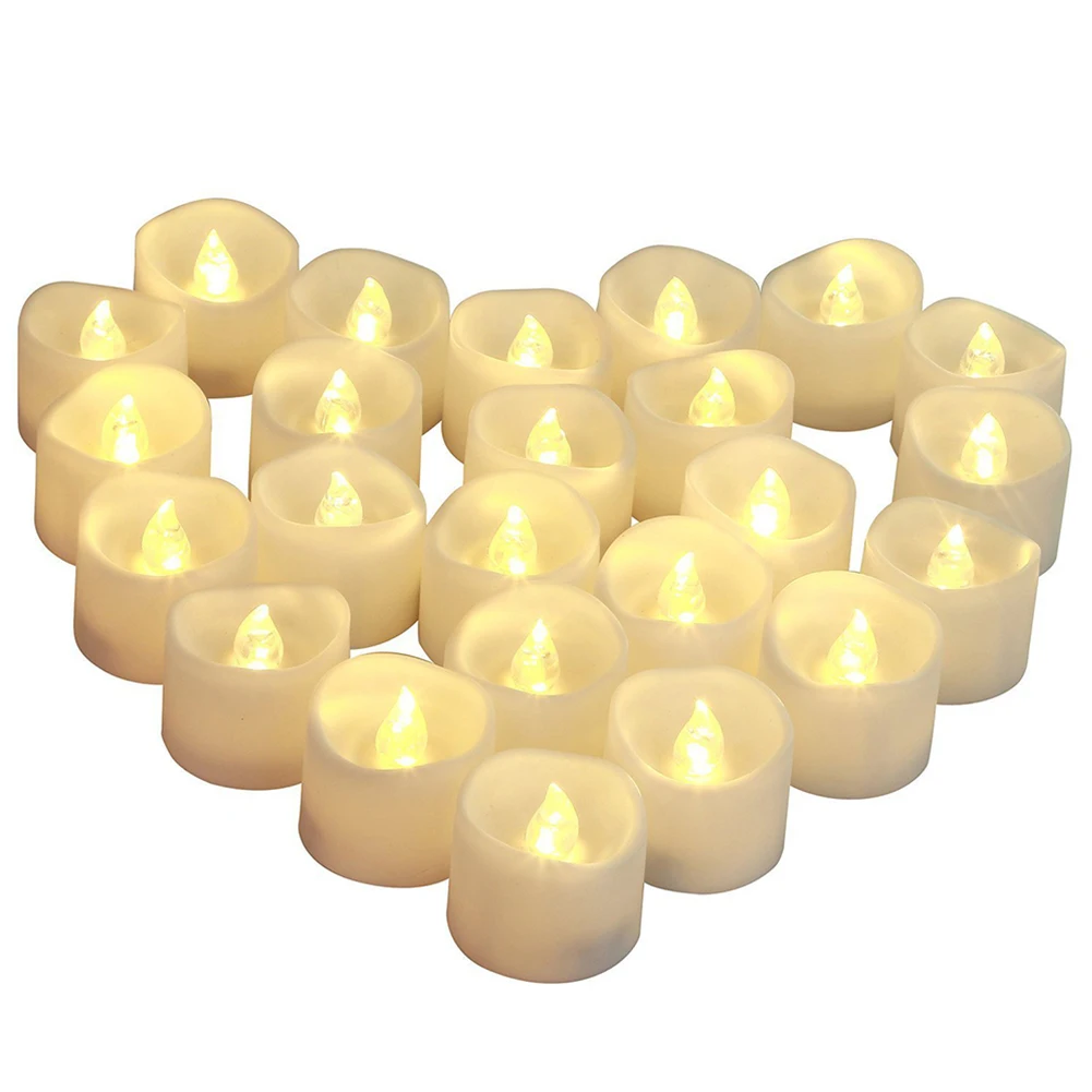 12PC Flameless LED Tea Light Candles Operated Flickering Tealights For Valentine's Day Wedding Table Party Decor Easter Candle
12PC Flameless LED Tea Light Candles Operated Flickering Tealights For Valentine's Day Wedding Table Party Decor Easter Candle