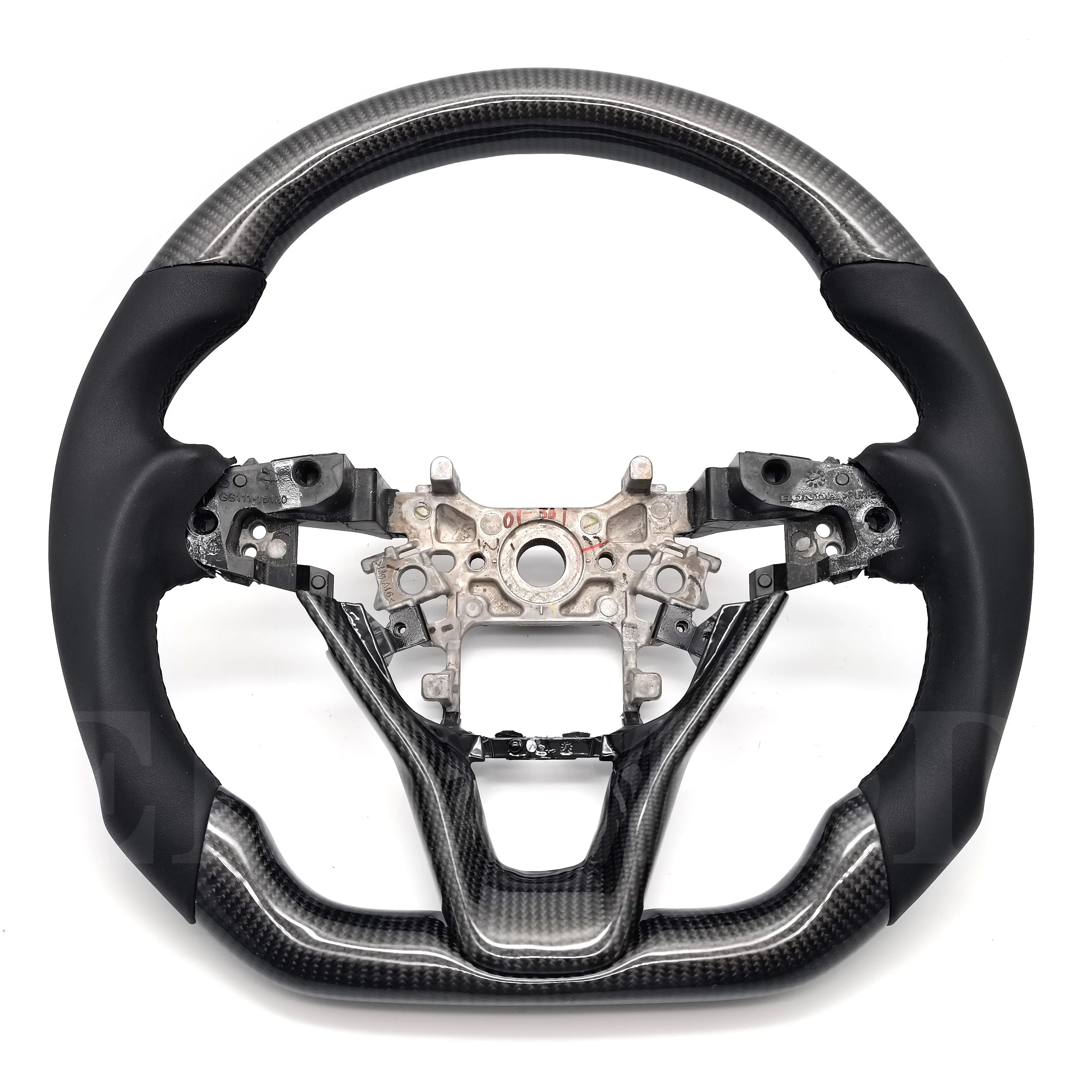 Cuatomized Carbon Fiber Sports Steering Wheel Leather Compatible for Honda 10th Generation Accord 2018-2020
Cuatomized Carbon Fiber Sports Steering Wheel Leather Compatible for Honda 10th Generation Accord 2018-2020