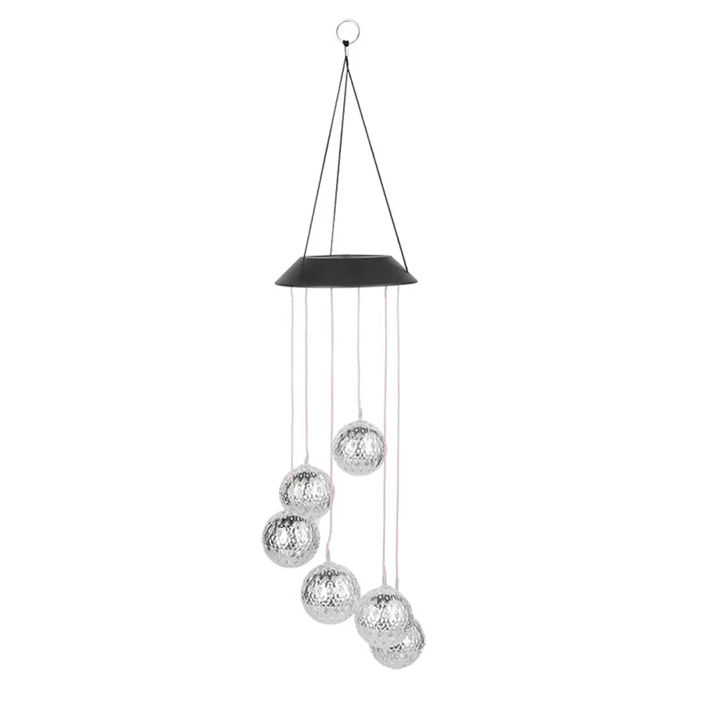 Wind Chime Ball Solar Wind Chime Light Outdoor LED Color Change Spiral Pendant Lantern Garden Fairy Night Light Home Decor
Wind Chime Ball Solar Wind Chime Light Outdoor LED Color Change Spiral Pendant Lantern Garden Fairy Night Light Home Decor