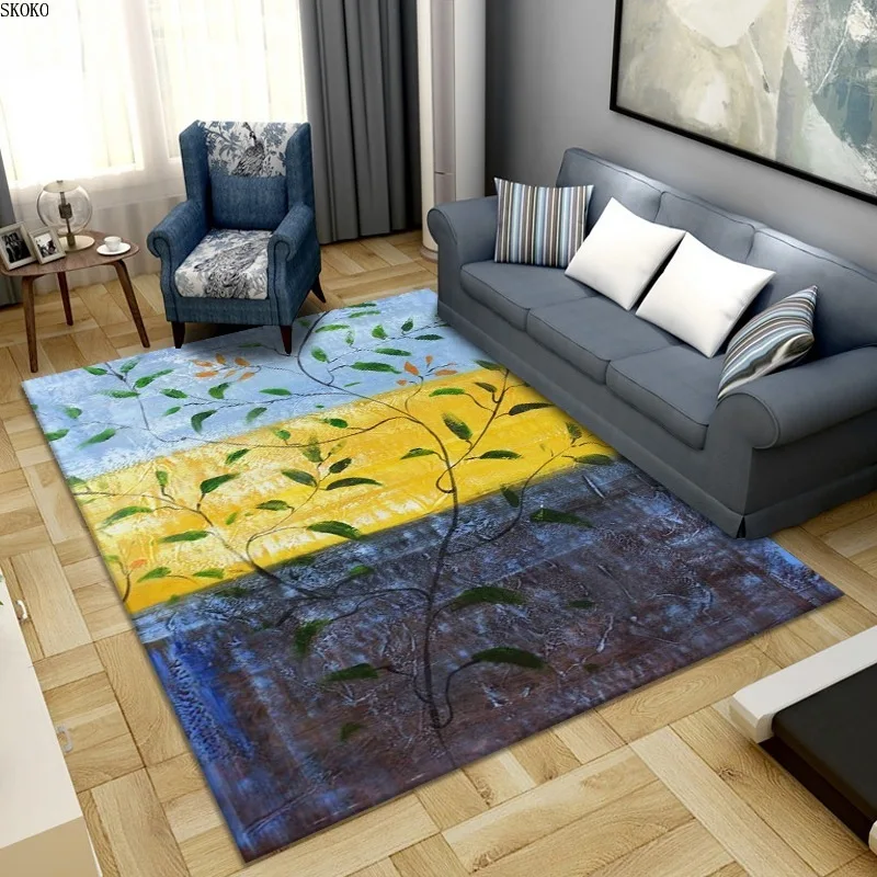 Luxury Large Carpet Abstract Ink Rendering Style Carpet Living Room Carpet Door Dirt-resistant Floor Mat Bedroom Decorative Carp
Luxury Large Carpet Abstract Ink Rendering Style Carpet Living Room Carpet Door Dirt-resistant Floor Mat Bedroom Decorative Carp