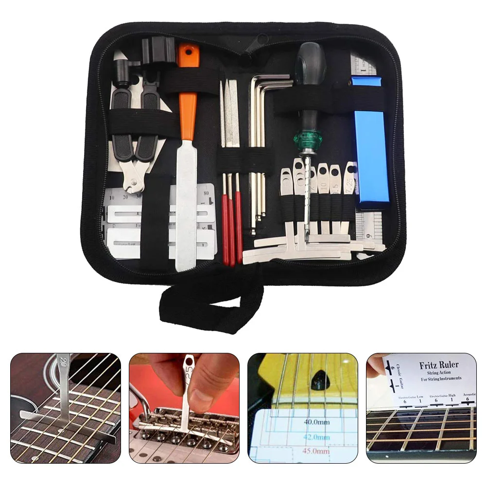 Guitar Repair Tool Cleaning Kit Supply Maintenance Tools Metal Professional Supplies
Guitar Repair Tool Cleaning Kit Supply Maintenance Tools Metal Professional Supplies