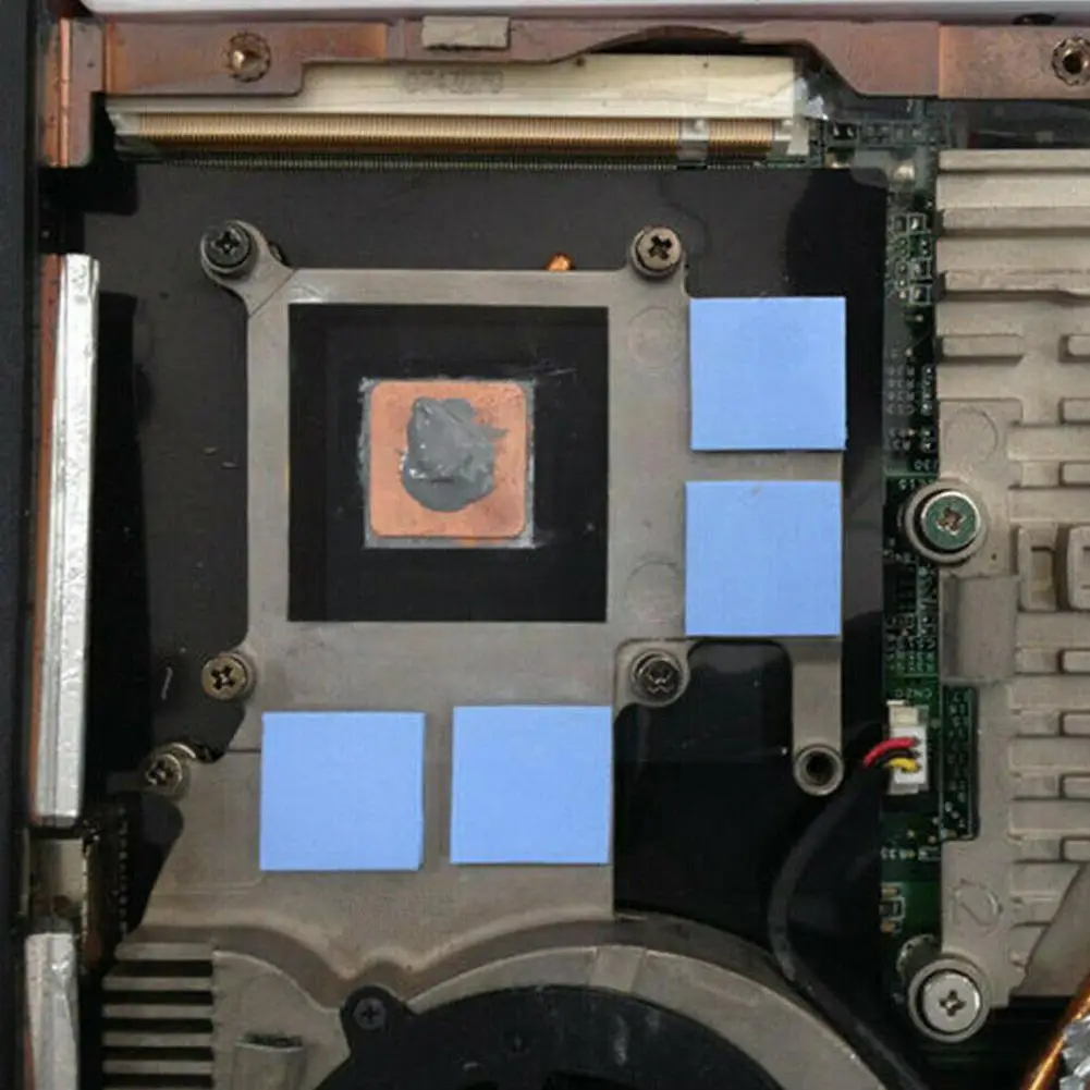 100 мм * 100 мм * 0,5 мм Gpu радиатор процессора охлаждающий Проводящий силиконовый коврик высокое качество термальный коврик E2f8
100 мм * 100 мм * 0,5 мм Gpu радиатор процессора охлаждающий Проводящий силиконовый коврик высокое качество термальный коврик E2f8