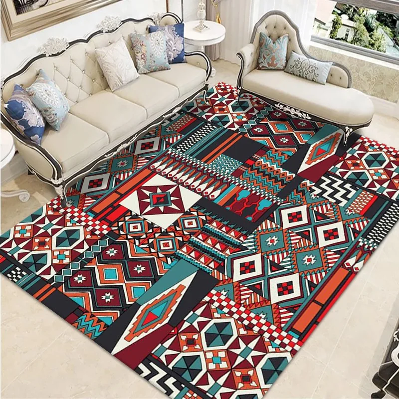 Bohemian 3D printing Carpet Colour Geometry Retro Ethnic style Carpets for living room bedroom Area Rugs Home kitchen Floor Mats
Bohemian 3D printing Carpet Colour Geometry Retro Ethnic style Carpets for living room bedroom Area Rugs Home kitchen Floor Mats
