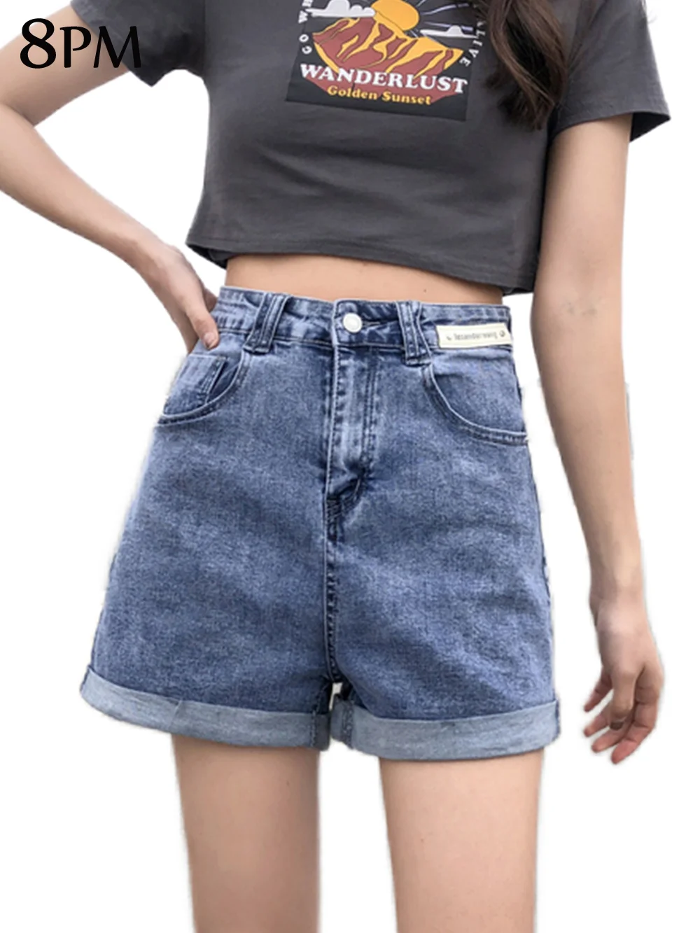 Denim Shorts Classic Vintage Women High Waist Blue Wide Leg Shorts Jeans Harajuku Fashion Streetwear Retro Shorts Summer ouc159
Denim Shorts Classic Vintage Women High Waist Blue Wide Leg Shorts Jeans Harajuku Fashion Streetwear Retro Shorts Summer ouc159
