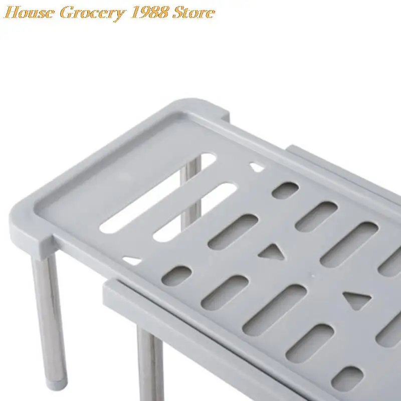 Kitchen Cabinet Counter Shelf Organizer Racks Expandable Stackable Fit For Kitchen Bathroom Under Sink Pantry Desktop Storage 
Kitchen Cabinet Counter Shelf Organizer Racks Expandable Stackable Fit For Kitchen Bathroom Under Sink Pantry Desktop Storage