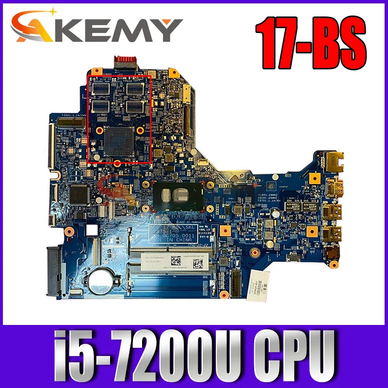 For HP 17-BS Series Laptop Motherboard With SR342 i5-7200U CPU 16875-1 929318-601 925624-601 Mainboard
For HP 17-BS Series Laptop Motherboard With SR342 i5-7200U CPU 16875-1 929318-601 925624-601 Mainboard