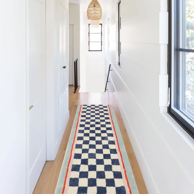 Imitation Cashmere Cartoon Checkerboard Home Bedroom Long Strip Carpet Modern Minimalist Living Room Coffee Table Blanket
Imitation Cashmere Cartoon Checkerboard Home Bedroom Long Strip Carpet Modern Minimalist Living Room Coffee Table Blanket