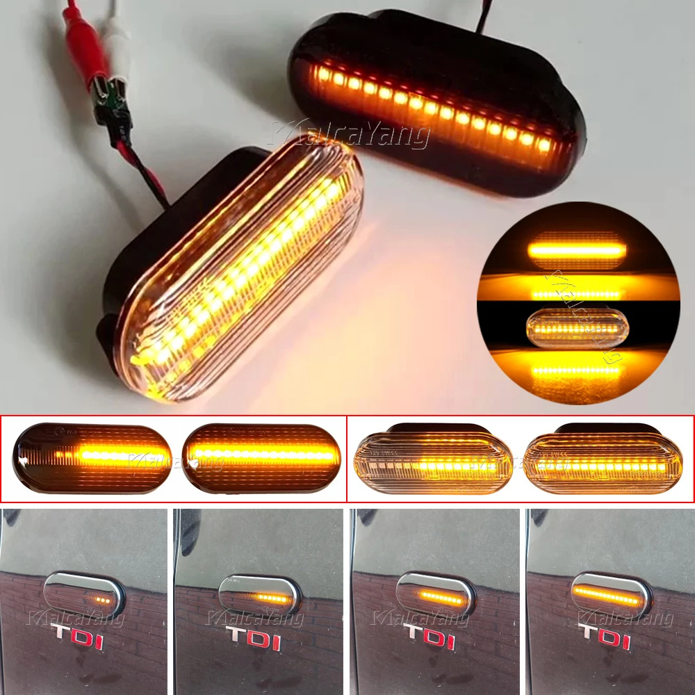 For VW Volkswagen Bora Golf 3/4 Passat 3B Polo 6N Sharan Vento T5 SEAT Ibiza 2pc Dynamic Led Turn Signal Light Side Marker Lamp
For VW Volkswagen Bora Golf 3/4 Passat 3B Polo 6N Sharan Vento T5 SEAT Ibiza 2pc Dynamic Led Turn Signal Light Side Marker Lamp