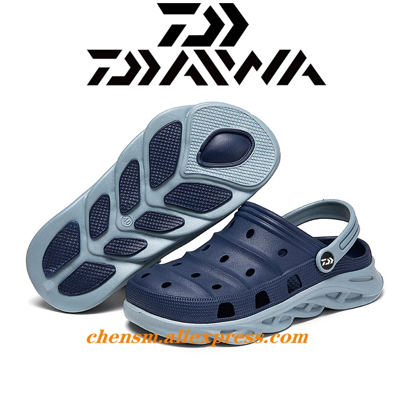 Daiwa Fishing Slippers Summer Fashion Beach Men Sandals Rubber Flat Breathable Zuecos Hombre Klompen Garden Fishing Shoes
Daiwa Fishing Slippers Summer Fashion Beach Men Sandals Rubber Flat Breathable Zuecos Hombre Klompen Garden Fishing Shoes