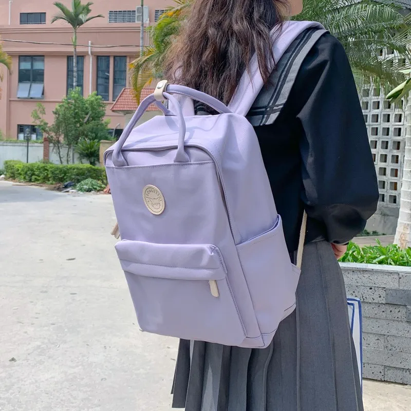 Cool Student Female Fashion Backpack Waterproof Cute Women School Bag Lady Laptop White Book Kawaii Girl College Backpack Travel
Cool Student Female Fashion Backpack Waterproof Cute Women School Bag Lady Laptop White Book Kawaii Girl College Backpack Travel