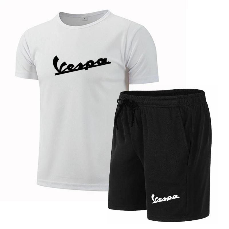 2023 New Daiwa Sportswear Summer Suit Men's Fitness Suit Sports Suit Short-Sleeved T-shirt + Shorts Quick-Drying 2-piece Print
2023 New Daiwa Sportswear Summer Suit Men's Fitness Suit Sports Suit Short-Sleeved T-shirt + Shorts Quick-Drying 2-piece Print