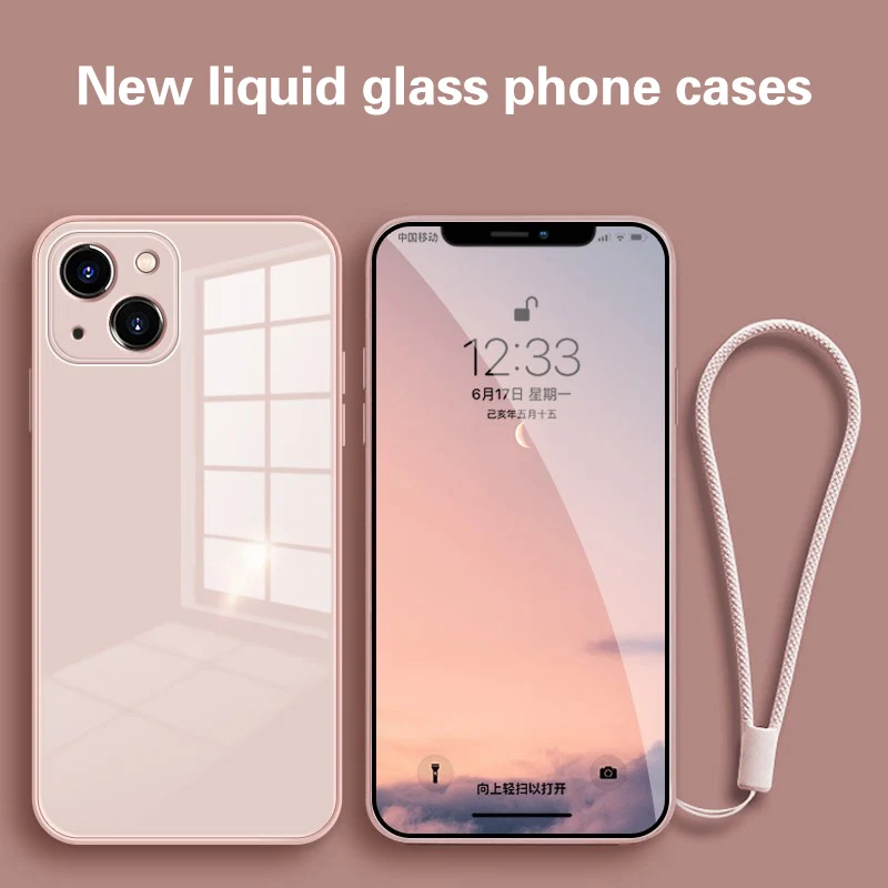 For New iPhone14 pro max liquid glass 13 lens all-inclusive fall-proof protective case ultra-thin mini fashion advanced sense
For New iPhone14 pro max liquid glass 13 lens all-inclusive fall-proof protective case ultra-thin mini fashion advanced sense
