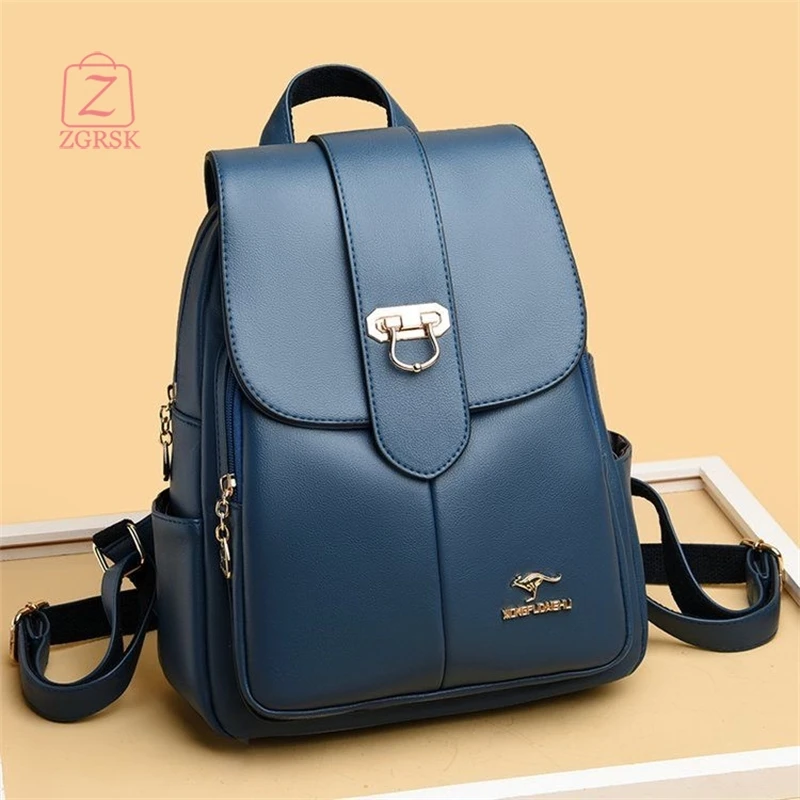 2022 New Simple Large-capacity Kangaroo Women's Backpack All-match Trend Student Schoolbag High-quality PU Fashion Mother Bag
2022 New Simple Large-capacity Kangaroo Women's Backpack All-match Trend Student Schoolbag High-quality PU Fashion Mother Bag