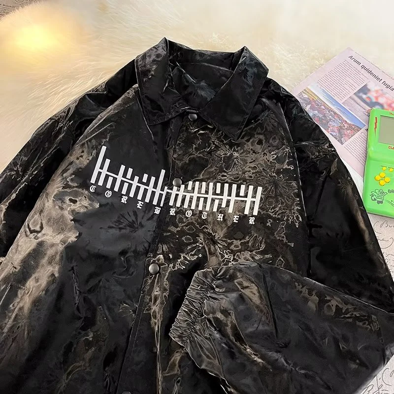 American Hiphop Godfather Jackets Trend Ruffian Handsome Fried Street Men 2022 Autumn Winter New Printing Loose Racing Suit Coat
American Hiphop Godfather Jackets Trend Ruffian Handsome Fried Street Men 2022 Autumn Winter New Printing Loose Racing Suit Coat