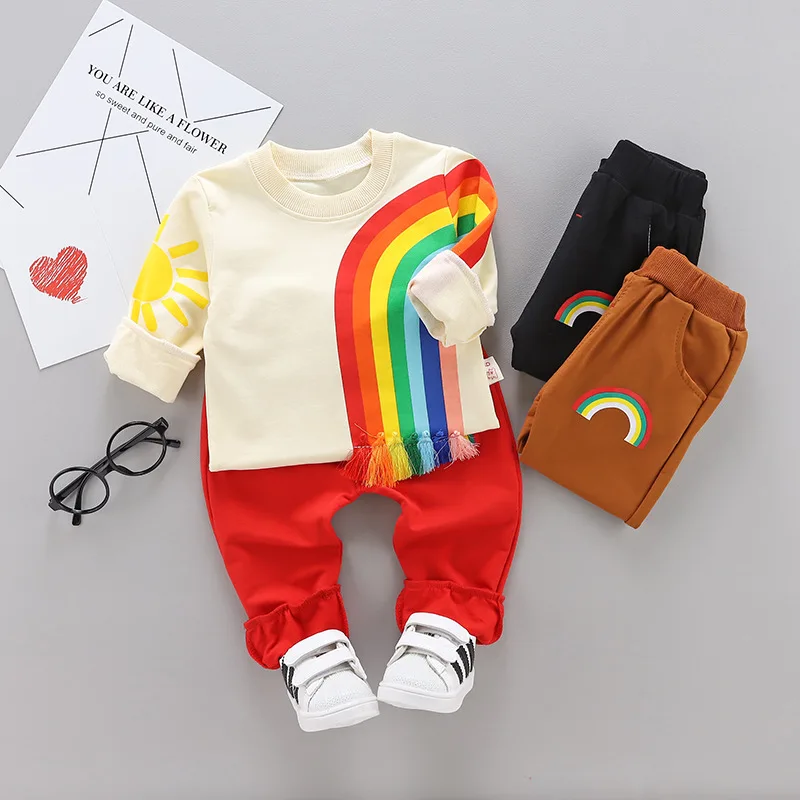 2022 New Korean Version of Unisex Clothes Suit Two-piece Long-sleeved Trousers Wholesale Clothing Kids Clothes
2022 New Korean Version of Unisex Clothes Suit Two-piece Long-sleeved Trousers Wholesale Clothing Kids Clothes