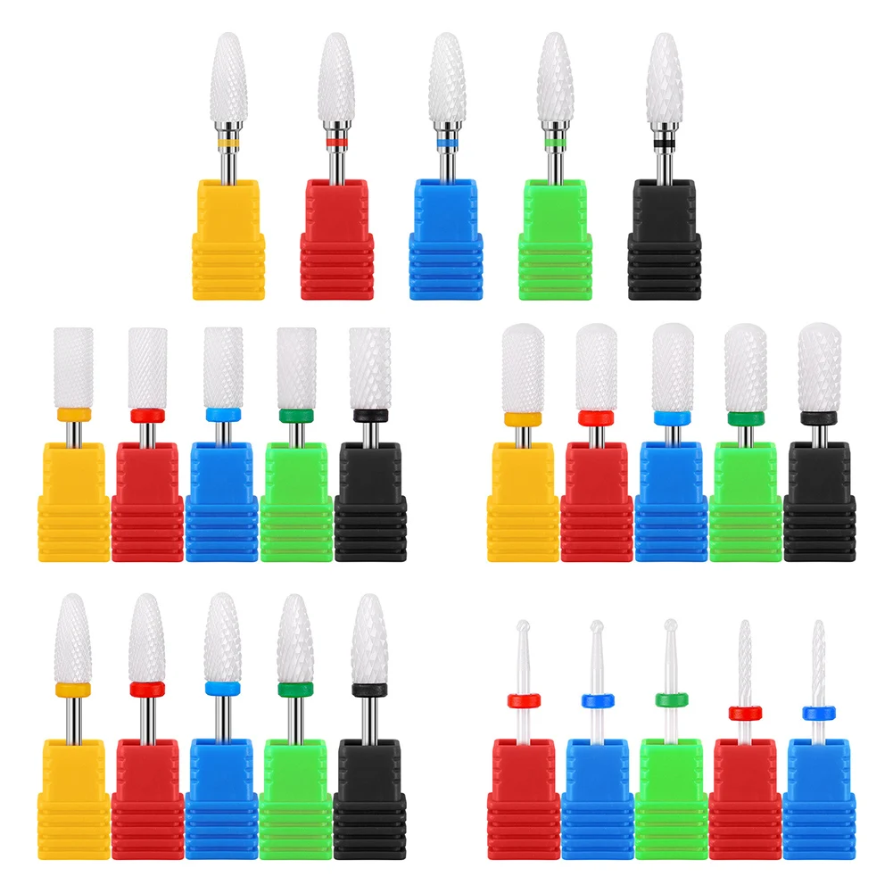 Ceramic Nail Drill Bits Gel Polish Remove Dead Skin Clean Electric Milling Cutters For Manicure Pedicure Machine Accessories
Ceramic Nail Drill Bits Gel Polish Remove Dead Skin Clean Electric Milling Cutters For Manicure Pedicure Machine Accessories