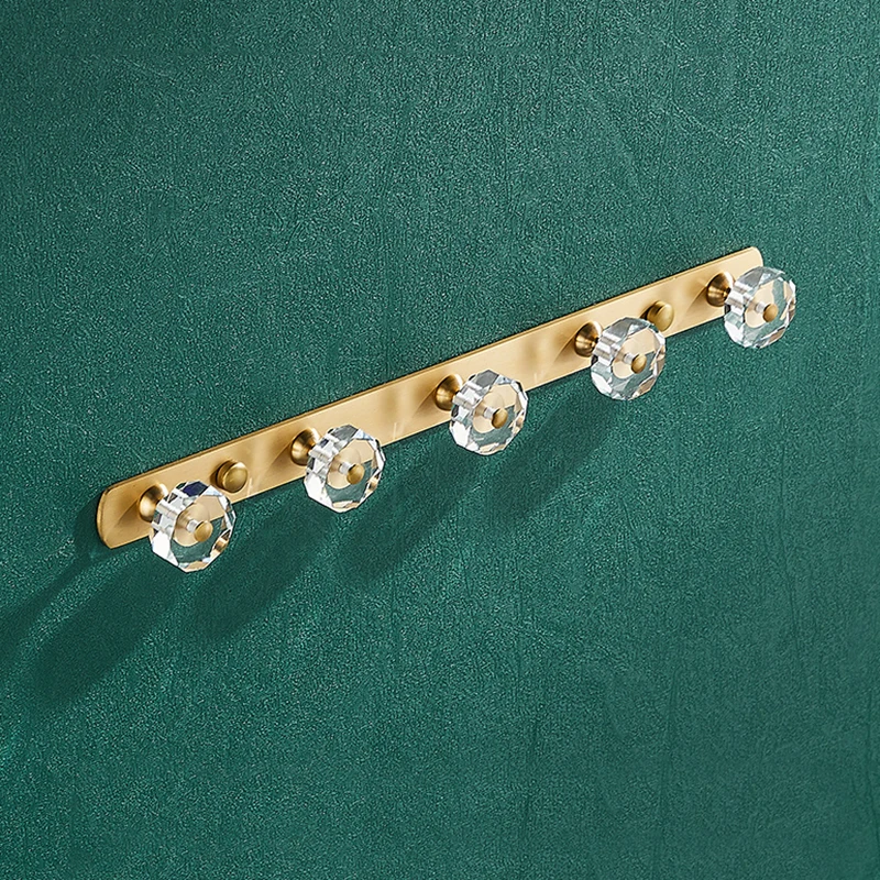 Robe Hooks Brushed Gold Brass And Crystal Wall Hook Shelf 5 Hanger Towel Hooks Bathroom Accessories Decorative Coat Door Hooks
Robe Hooks Brushed Gold Brass And Crystal Wall Hook Shelf 5 Hanger Towel Hooks Bathroom Accessories Decorative Coat Door Hooks
