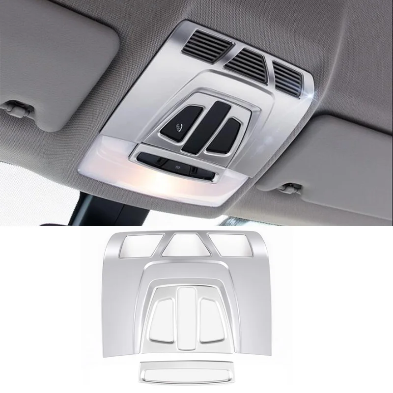 Chrome Inner Front Reading Light Lamp Panel Cover Trim Reading Light Switch Panel Cover For BMW 1 2 3 4 Series 3GT X1 X2 X5 X6
Chrome Inner Front Reading Light Lamp Panel Cover Trim Reading Light Switch Panel Cover For BMW 1 2 3 4 Series 3GT X1 X2 X5 X6