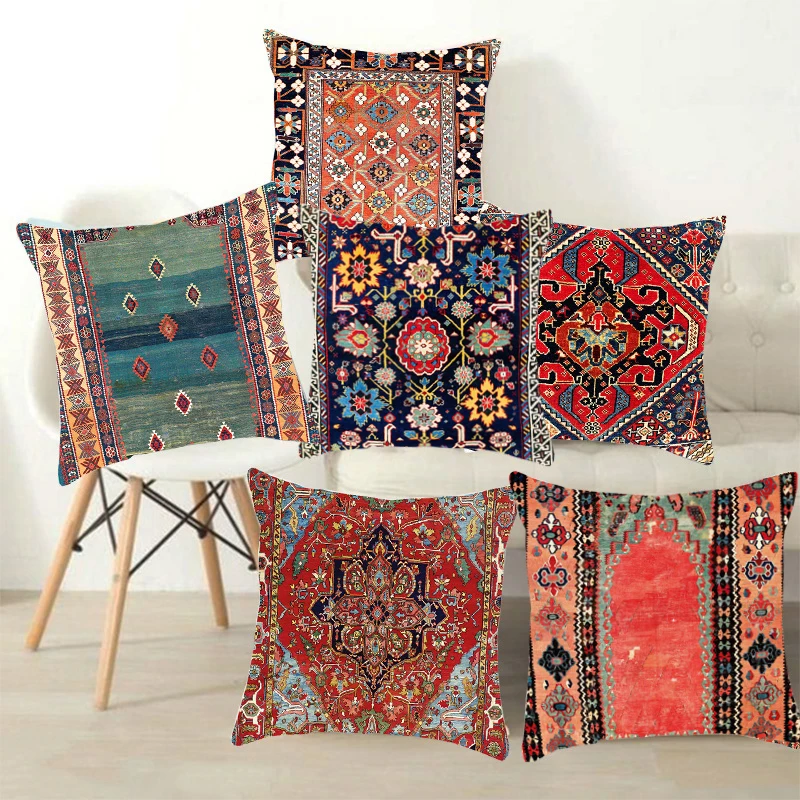 1PC Ethnic Floral Print Cushion Cover Polyester Pillow Cases Throw Pillows Sofa Home Decor Pillowcase Decorative Pillow Covers
1PC Ethnic Floral Print Cushion Cover Polyester Pillow Cases Throw Pillows Sofa Home Decor Pillowcase Decorative Pillow Covers