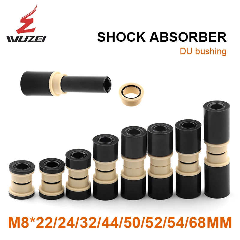 MTB Rear Shock DU Bushing Ring 8x22/24/32/44/50/52/54/68mm Aluminium Alloy DU Ring for Fox Rockshox Mountain Bike Shocks Parts
MTB Rear Shock DU Bushing Ring 8x22/24/32/44/50/52/54/68mm Aluminium Alloy DU Ring for Fox Rockshox Mountain Bike Shocks Parts