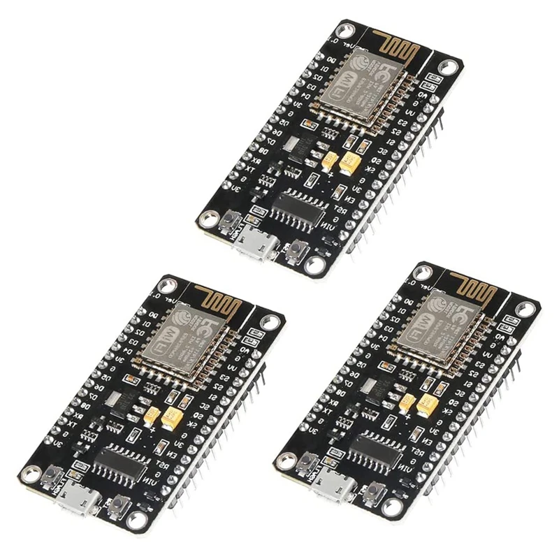 3 шт., модуль разработки Wi-Fi ESP8266, последовательный беспроводной модуль CH340, Nodemcu Lua 4M Wifi WLAN, макетная плата
3 шт., модуль разработки Wi-Fi ESP8266, последовательный беспроводной модуль CH340, Nodemcu Lua 4M Wifi WLAN, макетная плата