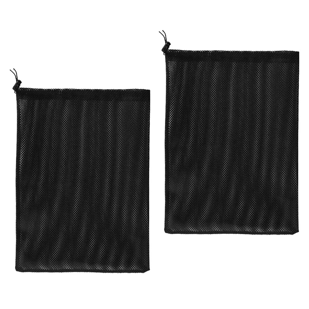2 Pcs Water Pump Filter Fish Tank Barrier Bag Black Mesh Bags Swimming Pool Drawstring High
2 Pcs Water Pump Filter Fish Tank Barrier Bag Black Mesh Bags Swimming Pool Drawstring High