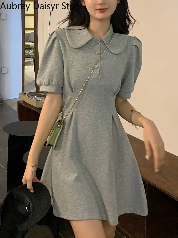 Korean Elegant Sexy Mini Dress Women Vintage High Waist Puff Sleeve Y2k Dress Female 2022 Summer Casual Evening Party Dress New
Korean Elegant Sexy Mini Dress Women Vintage High Waist Puff Sleeve Y2k Dress Female 2022 Summer Casual Evening Party Dress New