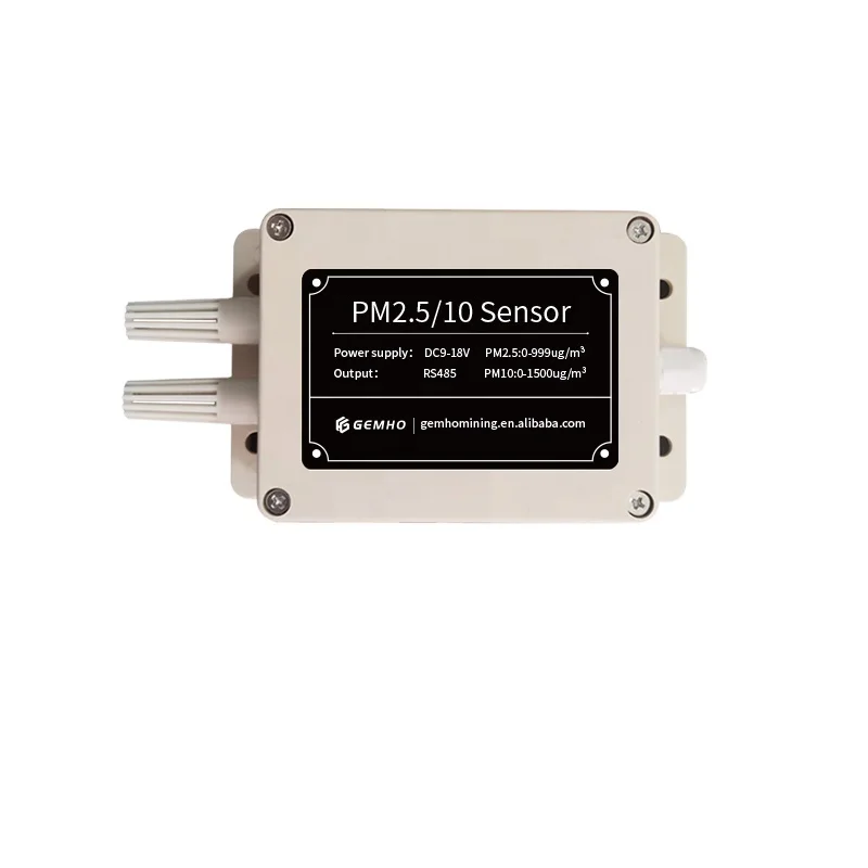 DC Power Supply 9-18V Particulate Sensor Pm2.5 Detector Adopts Laser Scattering Principle
DC Power Supply 9-18V Particulate Sensor Pm2.5 Detector Adopts Laser Scattering Principle