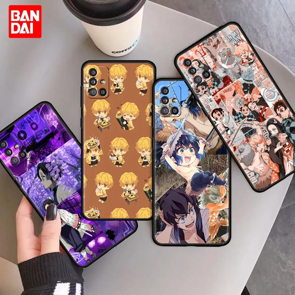 Cover Case for Samsung Galaxy A12 A51 A21s A02 A02s A22 A32 A52 A72 4G 5G Shell Bag Soft Luxury Funda Fashion Demon Slayer 
Cover Case for Samsung Galaxy A12 A51 A21s A02 A02s A22 A32 A52 A72 4G 5G Shell Bag Soft Luxury Funda Fashion Demon Slayer