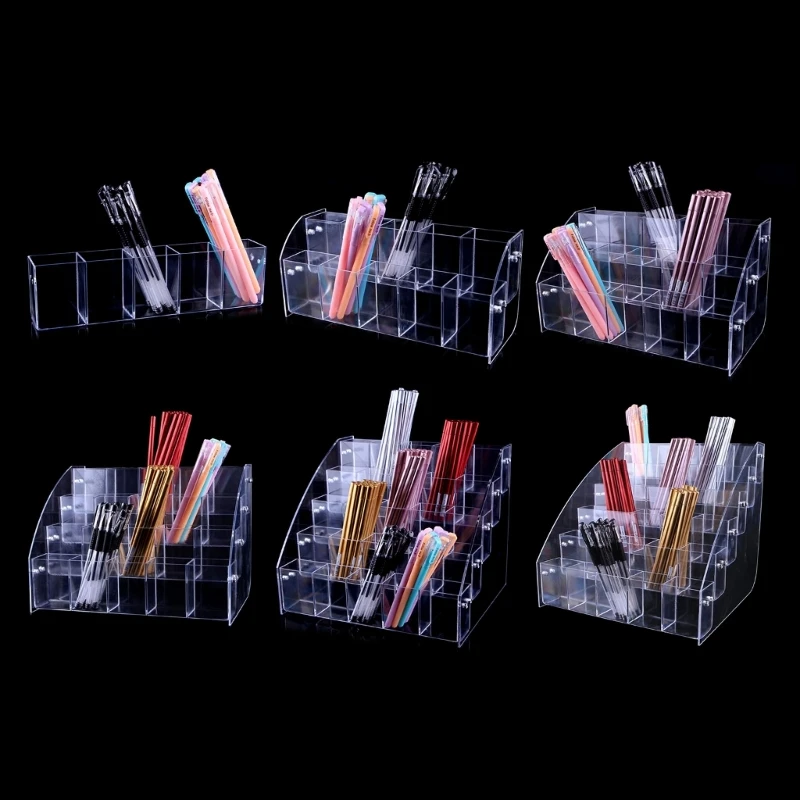 Clear Acrylic Pen Holder Desktop Box Brush Case Fashion Writing Utensil Storage Box with Transparent Designs
Clear Acrylic Pen Holder Desktop Box Brush Case Fashion Writing Utensil Storage Box with Transparent Designs